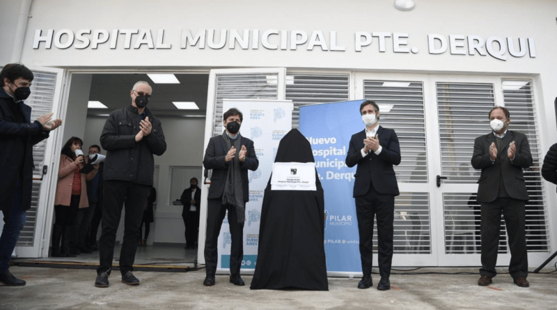 Achával: “Este hospital es un sueño hecho realidad en Derqui
