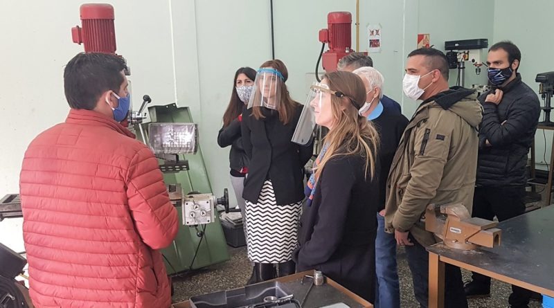 La Ministra de Trabajo y la Ministra de Educación de la Provincia de Buenos Aires visitaron el Centro de Formación Profesional de la Seccional UOM VICENTE LOPEZ en el «Dia del Aprendiz y la Formación Profesional» el pasado tres de mayo.