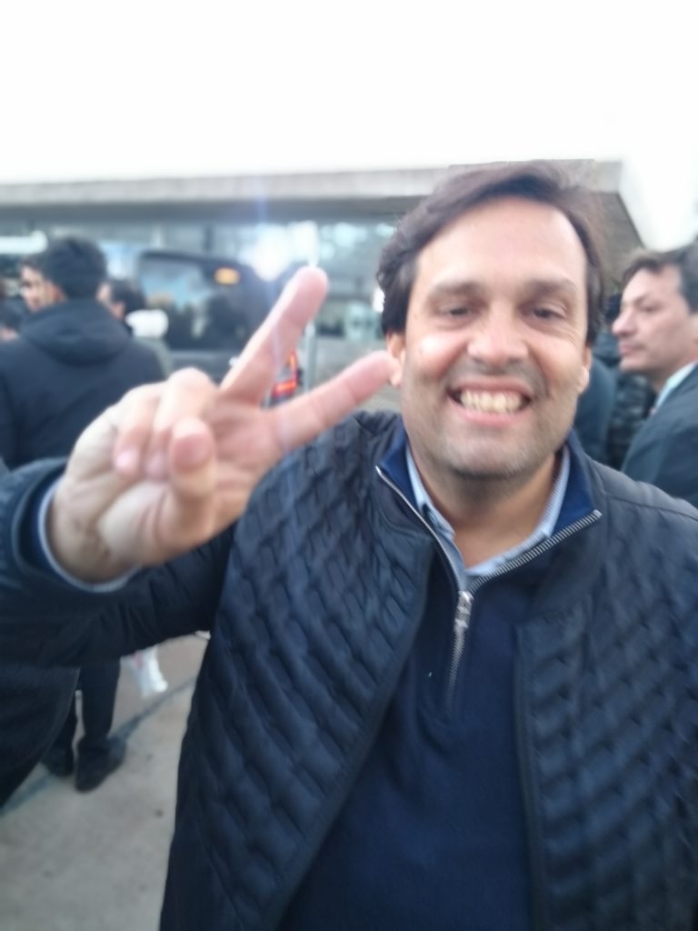 JUAN DEBANDI, ´PRECANDIDATO DE UNIÓN POR LA PATRIA, EN LAS PASO DE TRES DE FEBRERO.