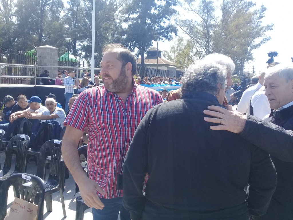 El presidente del PJ y candidato en San Miguel, del UP, Juan "Juanjo" Castro,